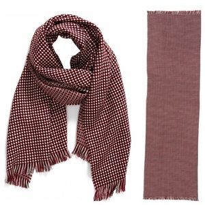 Leith Waffle Grid Oblong Scarf